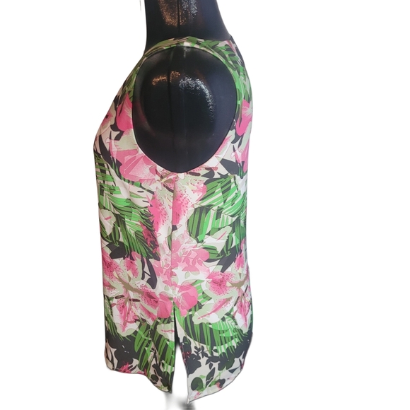 Camber & Grace Floral Sleeveless Top S - Picture 4 of 6